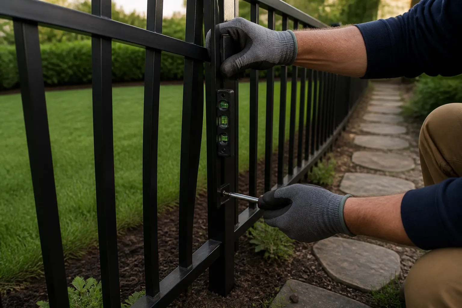 Aluminum Fence Repair
