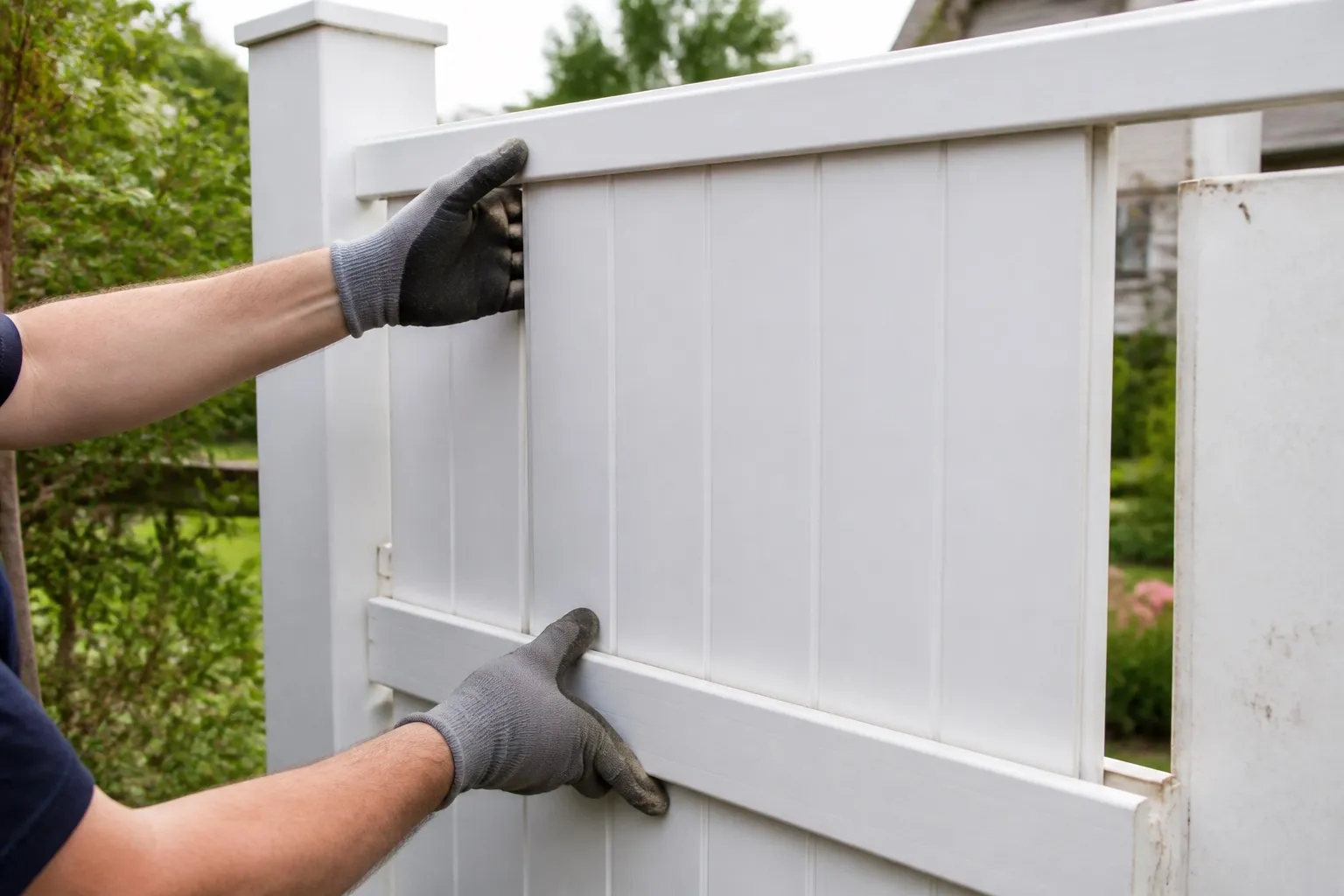 Vinyl Fence Repair